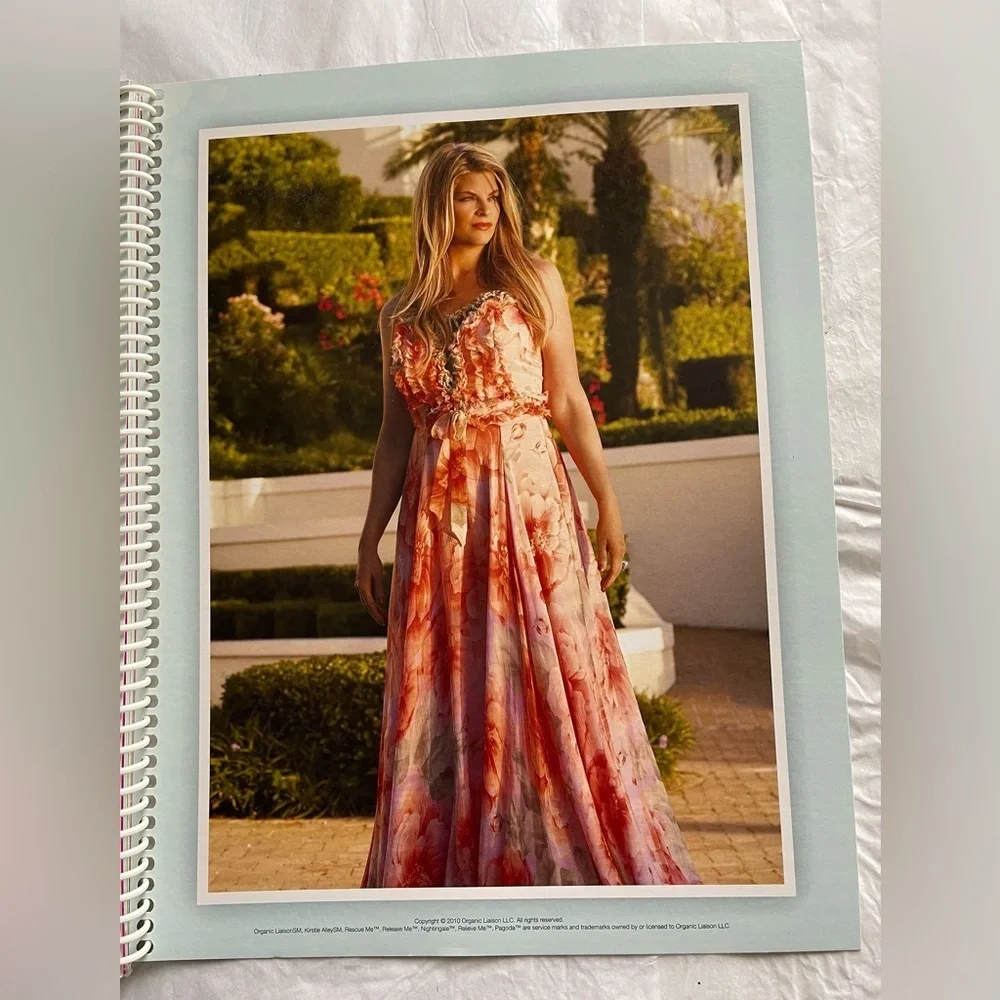 New! Rare The Body Game Kirstie Alley Organic Liaison Colorful Cookbook Recipes